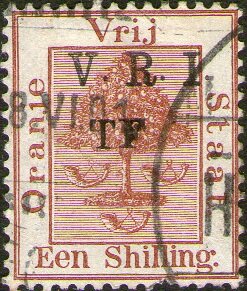 Stamp, Orange tree, Orange Free State,  , Plants (Flora), Telegraphy, Trees