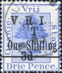 Stamp, Orange tree, Orange Free State,  , Plants (Flora), Telegraphy, Trees