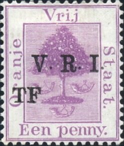 Stamp, Orange tree, Orange Free State,  , Plants (Flora), Telegraphy, Trees