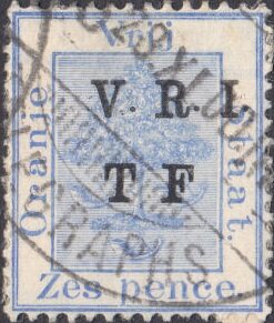Stamp, Orange tree, Orange Free State,  , Plants (Flora), Telegraphy, Trees