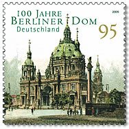 Stamp, Berlin Cathedral (built from 1884-1905), Germany, Federal Republic,  , UNESCO World Heritage Sites, Churches - Cathedrals - Basilicas - Chapels