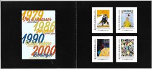 Souvenir Sheet, Antoine Lopez Poster Art. 1979 Iron, 1986 Juggler..., Personalized and Private Mail Stamps,  , Art, Candy, Circus, film, Promotional Posters