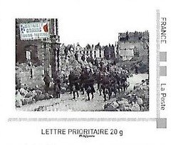 Stamp, Battle of Arras 100 years Anniversary, Personalized and Private Mail Stamps,  , First World War, Military Forces