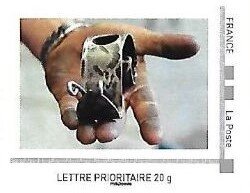 Souvenir Sheet, Gaston Escargot before painting, Personalized and Private Mail Stamps,  , Crafts, Hands, Metals, Metalworking
