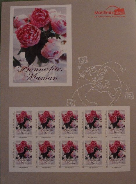 Mothers Day Peonies Bonne Fete Maman
