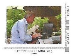 Stamp, Robinson Journaliste 2, Personalized and Private Mail Stamps,  , Journalists