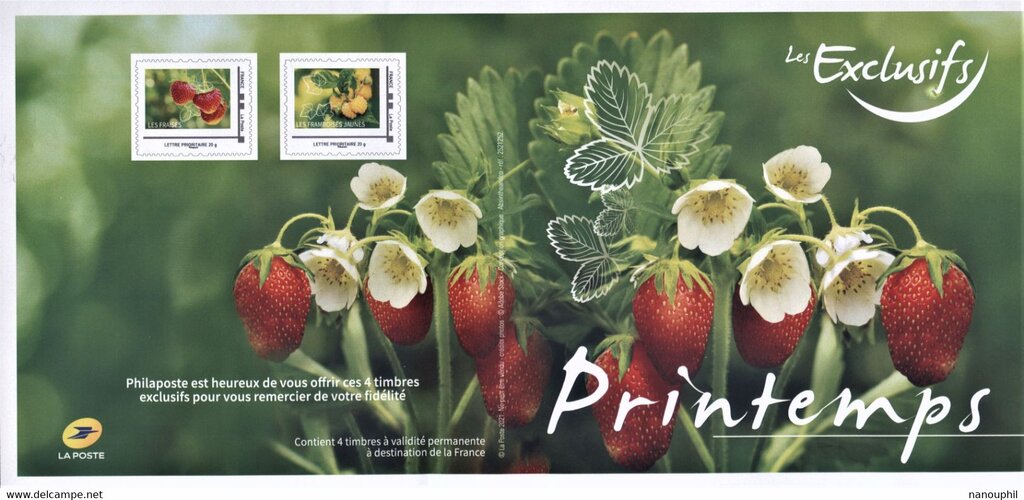 Spring. Les Exclusifs. Printemps. Strawberries Raspberries