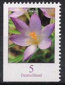 Stamp, Flowers, Germany, Federal Republic,  , Flowers