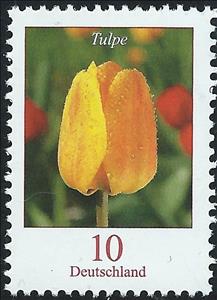 Stamp, Tulip, Germany, Federal Republic,  , Flowers