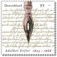 Stamp, Stifter, Adalbert, Germany, Federal Republic,  