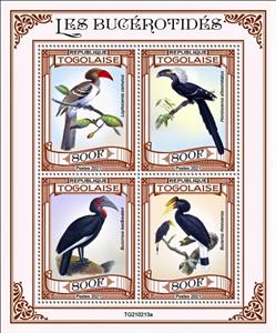 Mini Sheet, Various Birds, Togo,  , Birds