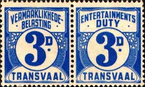Numeral - se-tenant pair