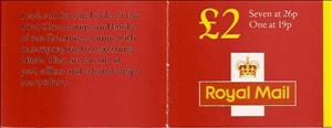 Booklet, Royal Mail, United Kingdom of Great Britain & Northern Ireland,  