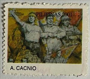 Stamp, A. Cacnio, Cinderellas,  , Revolutions