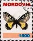 Stamp, Butterfly, Cinderellas,  , Animals (Fauna), Butterflies, Insects