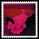 Stamp, Hermes, messenger of the gods, Cinderellas,  , Gods and goddesses