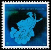 Stamp, Hermes, messenger of the gods, Cinderellas,  , Gods and goddesses