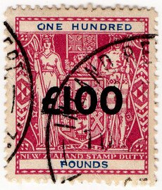Stamp, Coat of Arms, New Zealand,  , Coats of Arms