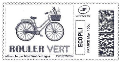 Ride Green. Rouler Vert in black
