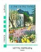 Stamp, Saint Jean de Maurienne, Personalized and Private Mail Stamps,  , Fairs, Flowers, Gardens