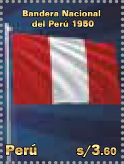 Flag of Peru since 1950
