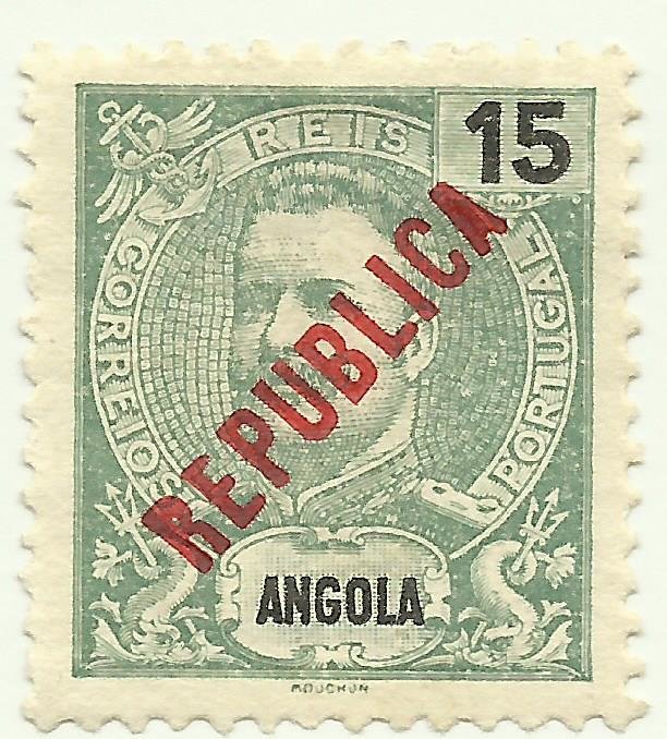 Local overprint REPUBLICA
