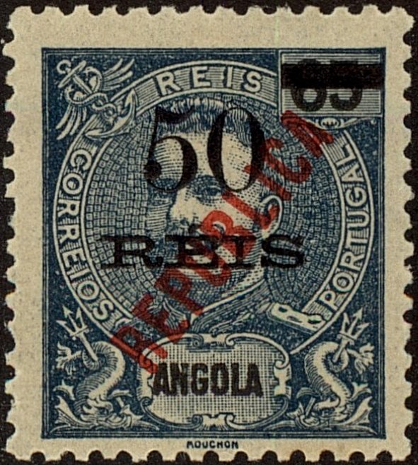 Local overprint REPUBLICA