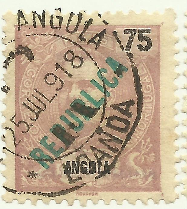 Local overprint REPUBLICA