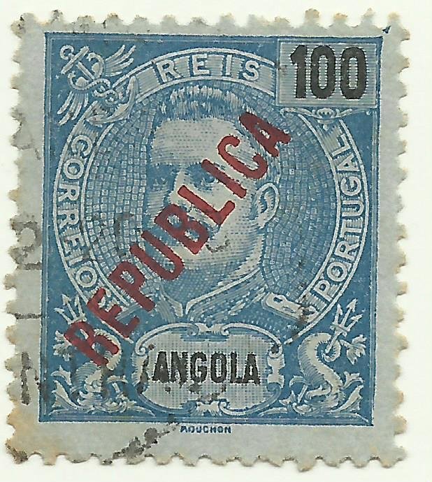 Local overprint REPUBLICA