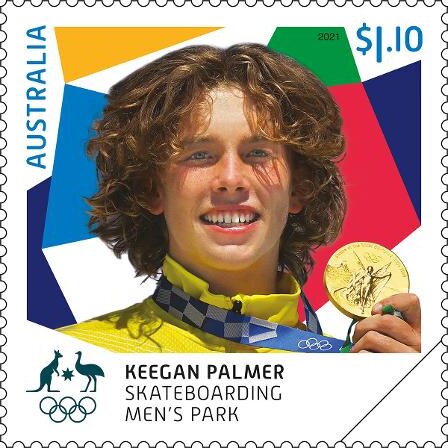 Keegan Palmer : Skateboarding - Men's Park
