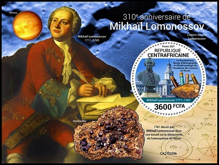 Mikhail Lomonosov (1711-1765)