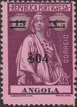 Stamp, Ceres, Angola,  