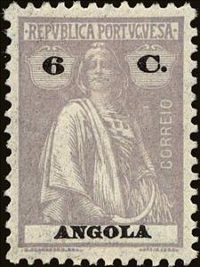 Stamp, Ceres, Angola,  