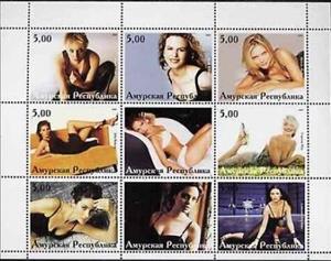 Mini Sheet, Actors, Cinderellas,  , Actors