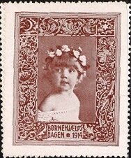 Stamp, Children's Aid Day, Cinderellas,  , Children