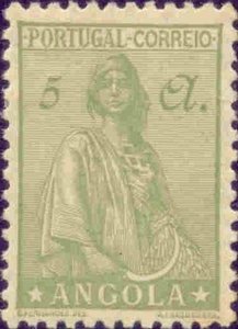 Stamp, Ceres new type, Angola,  , Mythology, Tools, Crops, Gods and goddesses