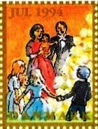 Stamp, Christmas 1994, Cinderellas,  , Christmas