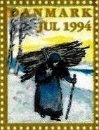 Stamp, Christmas 1994, Cinderellas,  , Christmas
