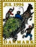 Stamp, Christmas 1994, Cinderellas,  , Christmas