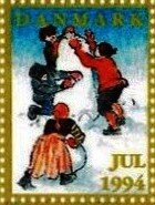Stamp, Christmas 1994, Cinderellas,  , Christmas