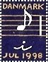 Stamp, Christmas 1998, Cinderellas,  , Christmas, Music