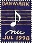 Stamp, Christmas 1998, Cinderellas,  , Christmas, Music