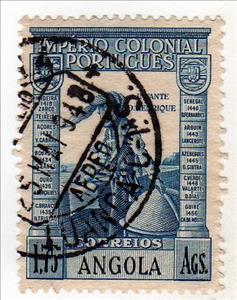 Stamp, Henry the Navigator (1394-1460), Angola,  , Explorers, Navigators