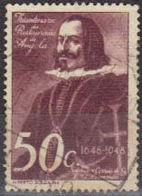 Stamp, Salvador Correia de Sa e Bene Vides (1594-1688), Angola,  , Politicians, Generals