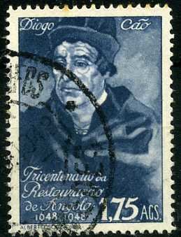 Stamp, Diego Cao (c.1452-c.1486) navigator & explorer, Angola,  , Explorers, Navigators