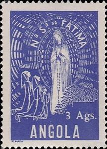 Stamp, Santa Maria de Fatima, Angola,  