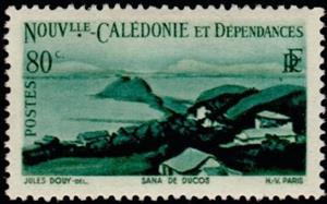 Stamp, Sanatorium Ducos, New Caledonia,  