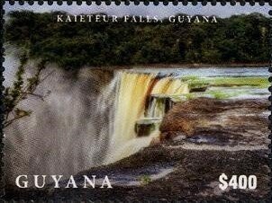 Kaieteur Falls along the top