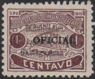 Stamp, Ulua Bridge, Honduras,  , Bridges, Telegraphy, U.P.U.