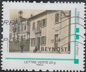 Stamp, Beynost, Personalized and Private Mail Stamps,  , Townscapes / City Views